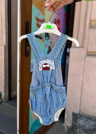 Комбінезон боді літній для дівчинки (YOLA.BABY.SHOP), фото 3