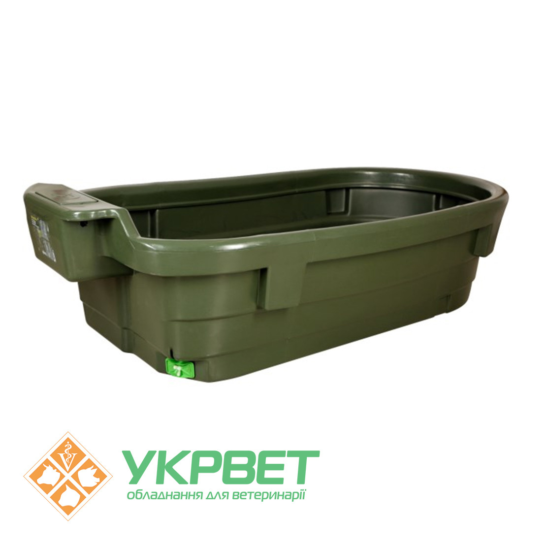 Поїлка для пасовищ з поплавковим клапаном для коней, овець, кіз, ВРХ