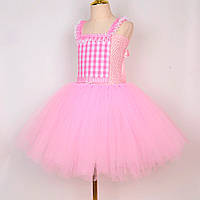 Балетна сукня пачка Барбі з бантом для дівчаток 7Y Рожевий