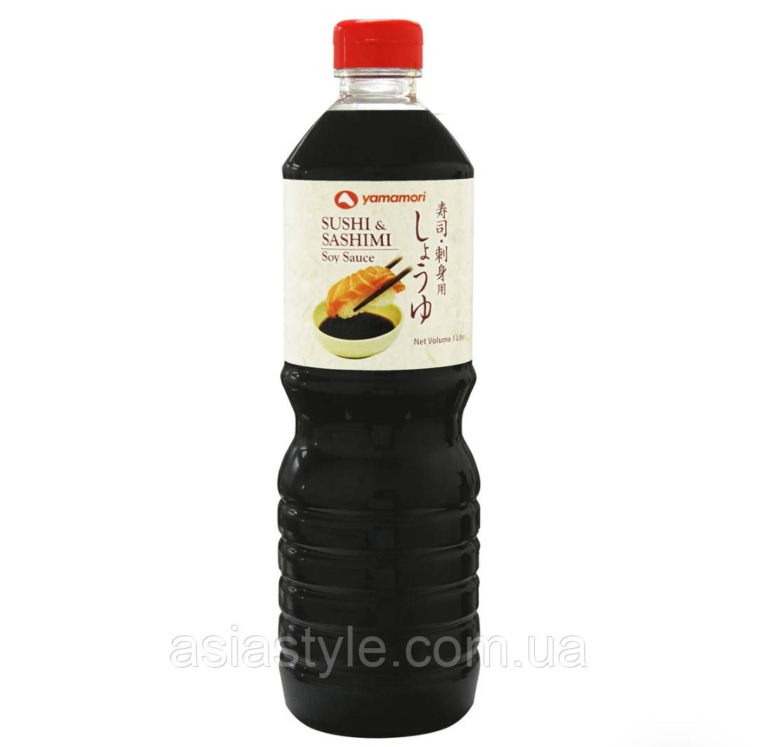 Соєвий соус для Суші та сашимі, Ямаморі, 500 мл, Tm Yamamori, sushi & sashimi, ЧHB