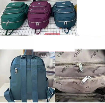 Жіночий рюкзак міський 34*27 см на блискавці з кишенею в різних кольорах Zhenya