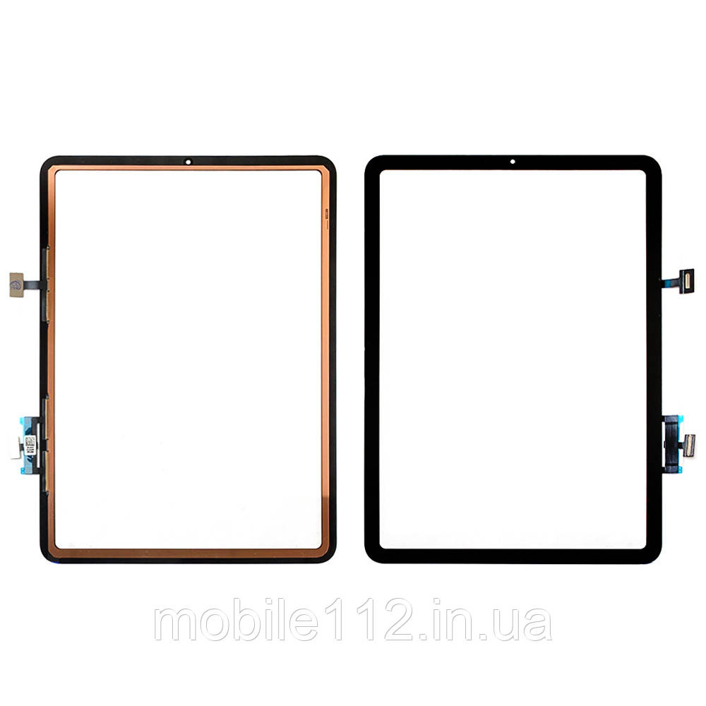 Сенсор (тачскрін) Apple iPad Air 5 2022 чорний оригінал Китай 5G з OCA плівкою