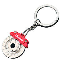 Брелок Гальмівний диск із супортом  червоний