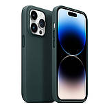Чохол ArmorStandart FAKE Leather Case для Apple iPhone 13 Pro Shirt Green (ARM61372), фото 4