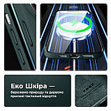 Чохол ArmorStandart FAKE Leather Case для Apple iPhone 13 Pro Shirt Green (ARM61372), фото 5
