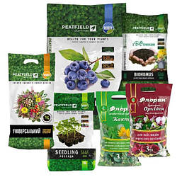 Торф'яні субстрати, ґрунти