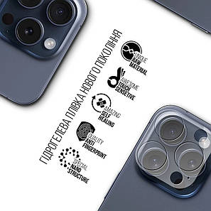 Гідрогелева плівка ArmorStandart для камери Apple iPhone 15 Pro Max 6 шт. (ARM72557), фото 3