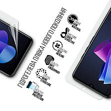 Гідрогелева плівка ArmorStandart Anti-Blue для Tecno Spark Go 2024 (BG6) (ARM73610), фото 3