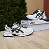 Чоловічі кросівки Asics Gel-Kahana 8 White Black (Белые) Взуття Асікс Гель Кахана 8 повсякденні текстиль сітка демісезон, фото 5