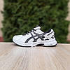 Чоловічі кросівки Asics Gel-Kahana 8 White Black (Белые) Взуття Асікс Гель Кахана 8 повсякденні текстиль сітка демісезон, фото 6