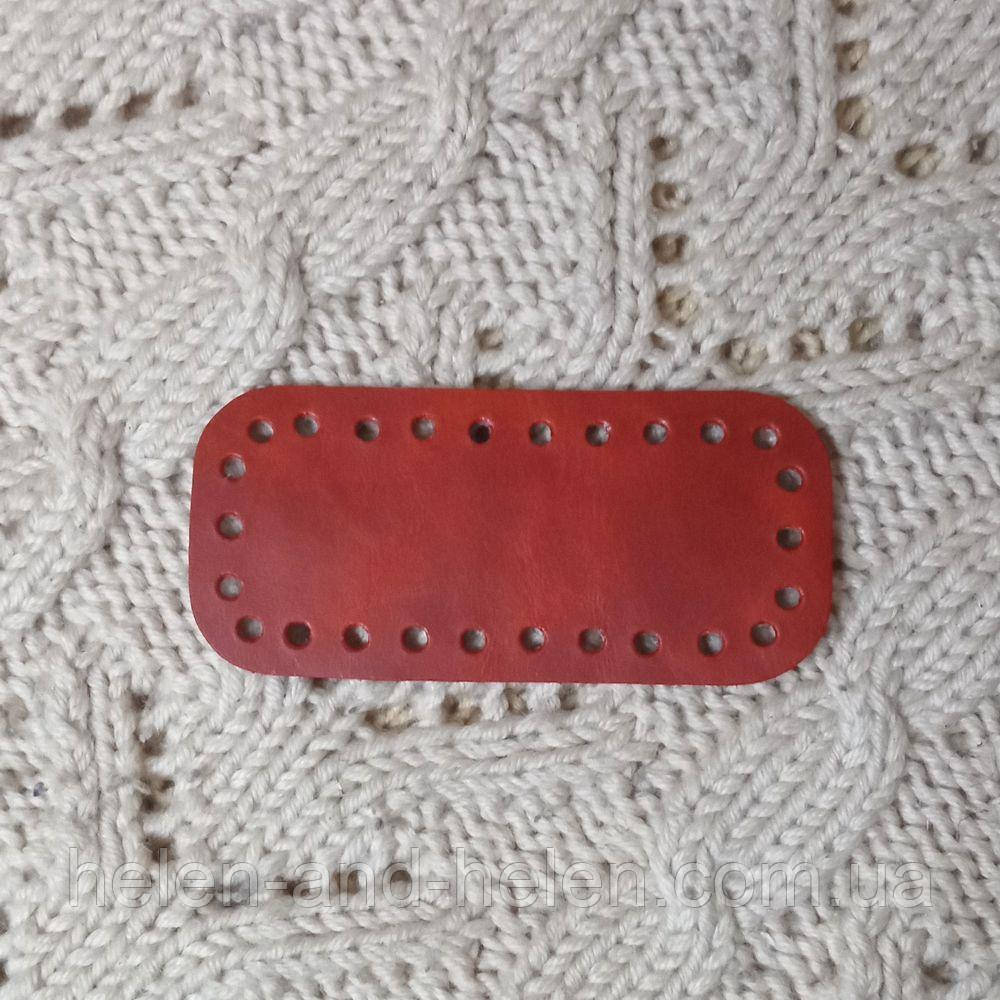 Денце для в'язаних міні сумочок. Колір «Червоний», фото 1