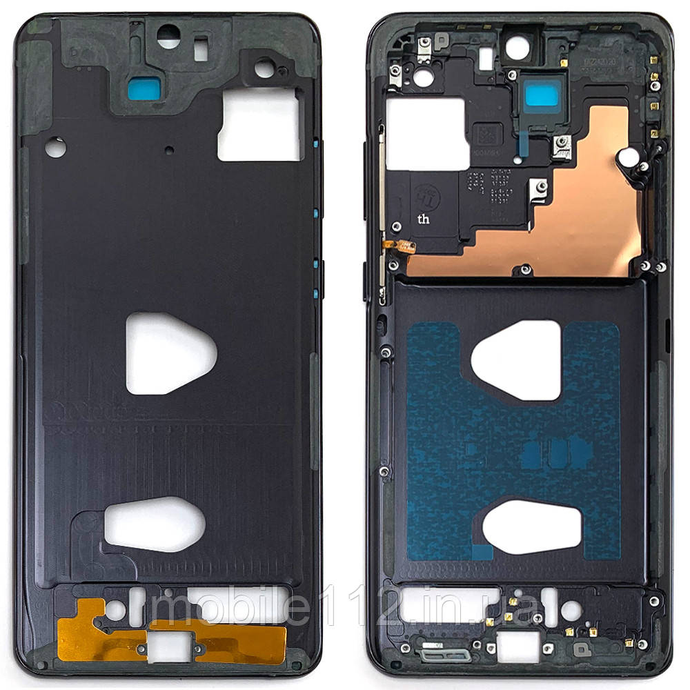 Рамка дисплея Samsung Galaxy S20 Ultra чорна оригінал Китай