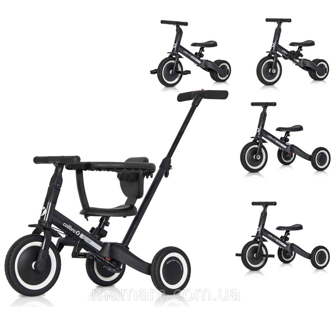Триколісний дитячий велосипед біговел 6в1 Colibro Tremix Magnetic, фото 1