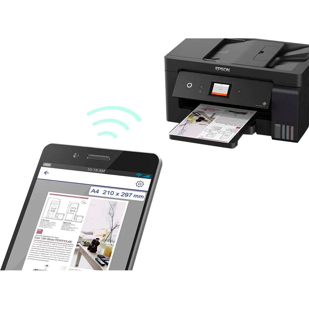 БФП А3 Epson EcoTank L14150 Wi-Fi струменевий кольоровий, принтер ...