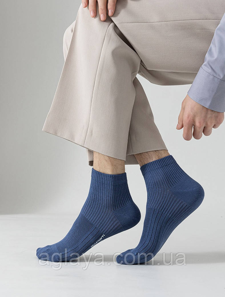 Шкарпетки чоловічі підліткові х/б літні 36-40р, фото 1