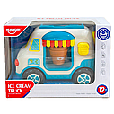 Іграшка для купання генератор піни HE 8065 блакитний Автобус з морозивом, фото 8