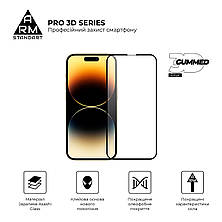Захисне скло ArmorStandart Pro 3D для Apple iPhone 14 Pro Black (ARM66355), фото 3