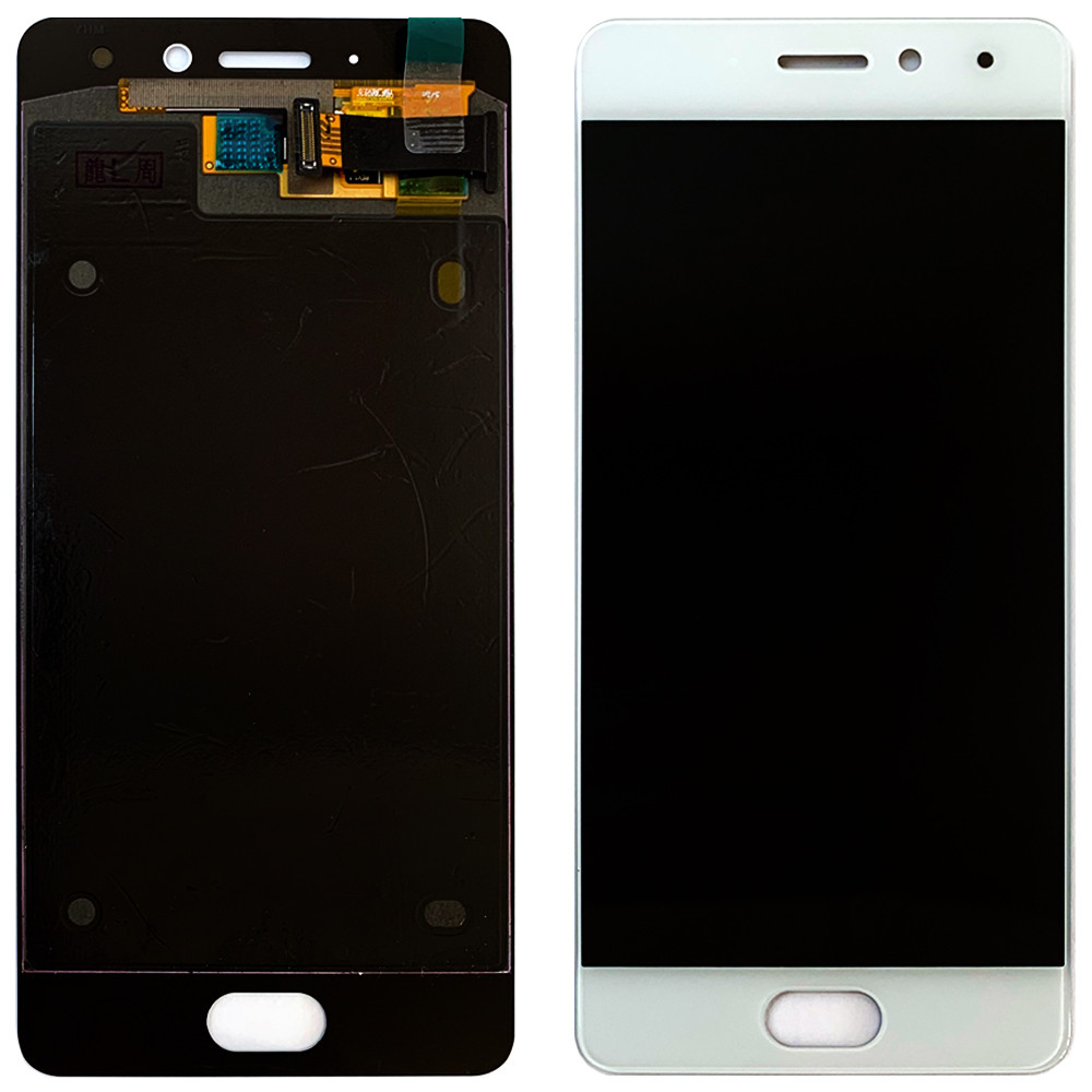 Дисплей (екран) Meizu Pro 7 M792 з тачскріном (білий Оригінал), фото 1