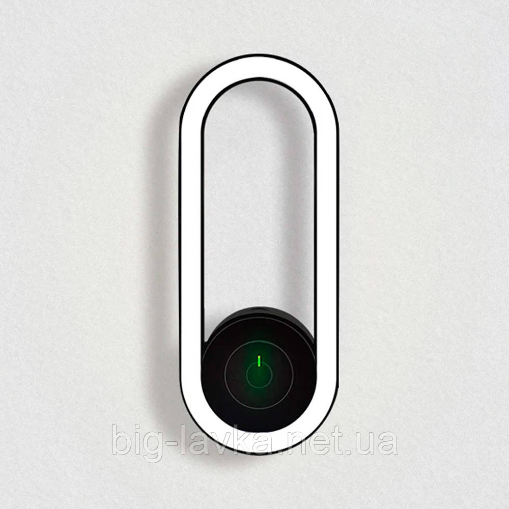 Ультразвуковий нічник від комарів зі світлодіодним підсвічуванням  Чорний, фото 1