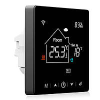 Термостат EZAIOT V4W з підтримкою Wi-Fi  Чорний