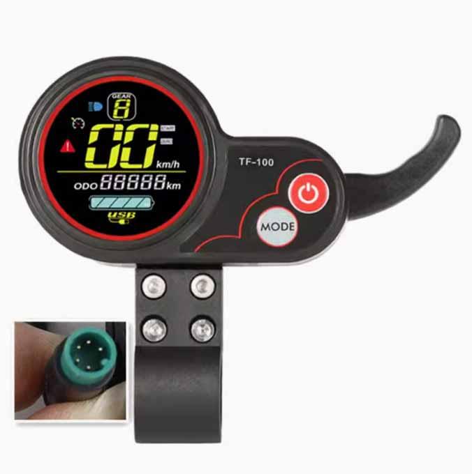 Блок керування на кермо електросамоката 5Pin