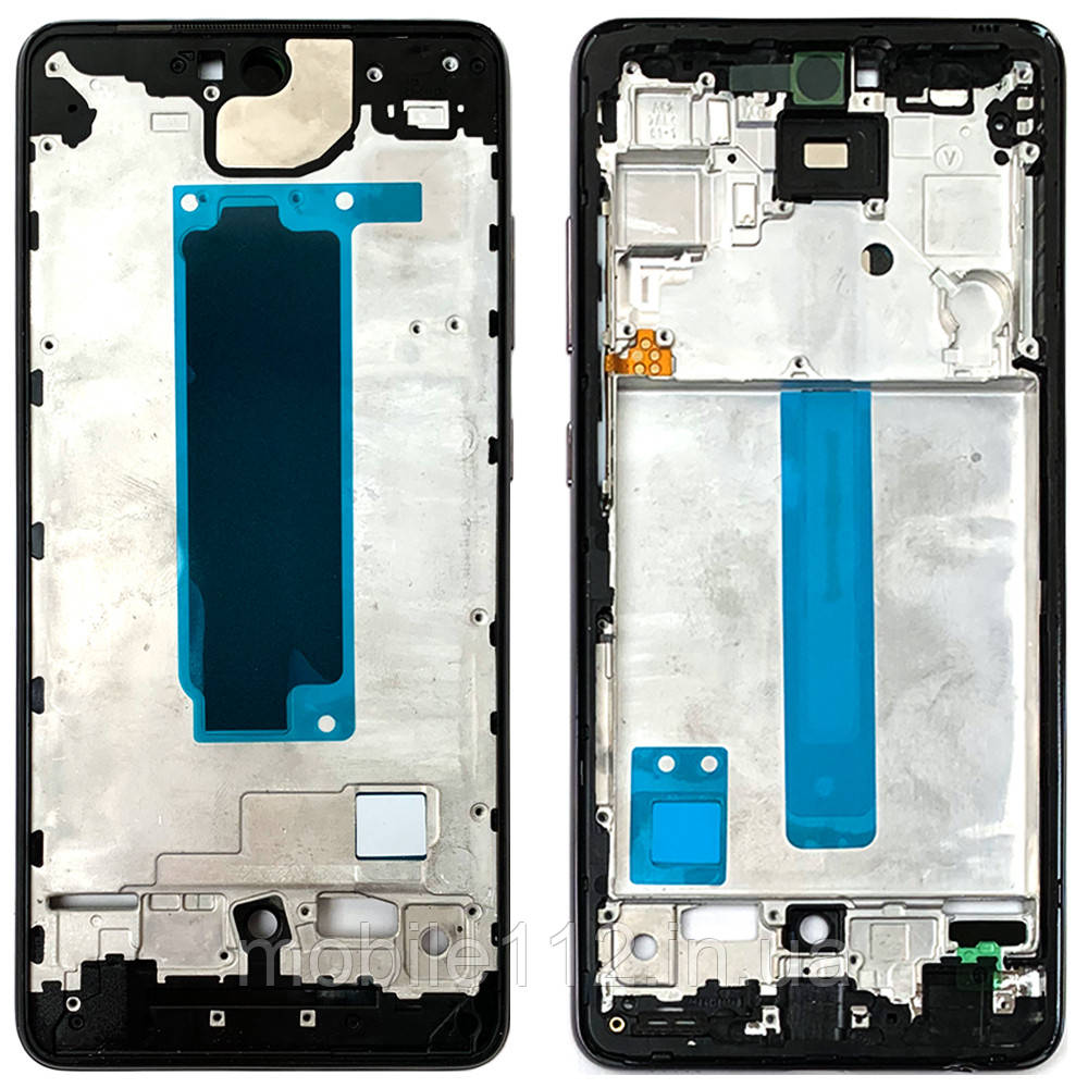 Рамка дисплея Samsung Galaxy A52, A52 5G (чорна), фото 1