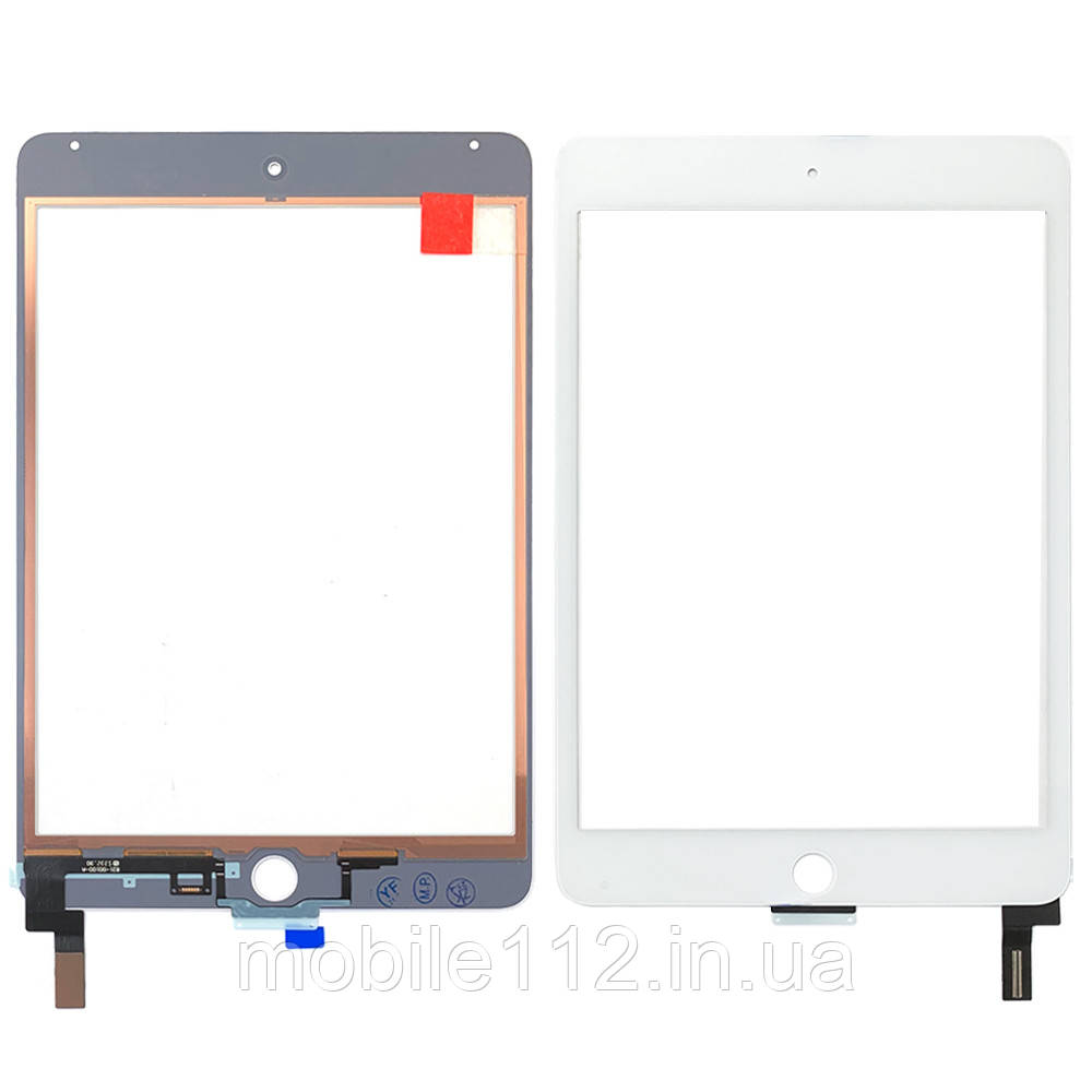 Сенсор (тачскрін) Apple iPad Mini 4 A1538 A1550 білий оригінал Китай