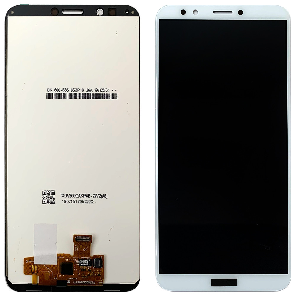 Дисплей (екран) Huawei Y7 2018 LDN-L21, Honor 7C Pro LND-L29, Nova 2 Lite з тачскріном (білий Оригінал), фото 1
