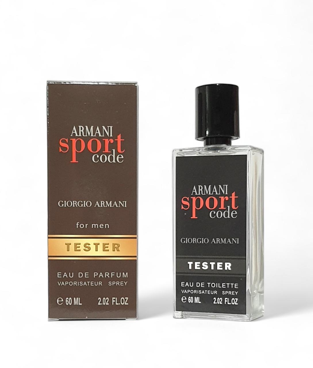 Тестер 60ml для чоловіків Giorgio Armani Code Sport, фото 1