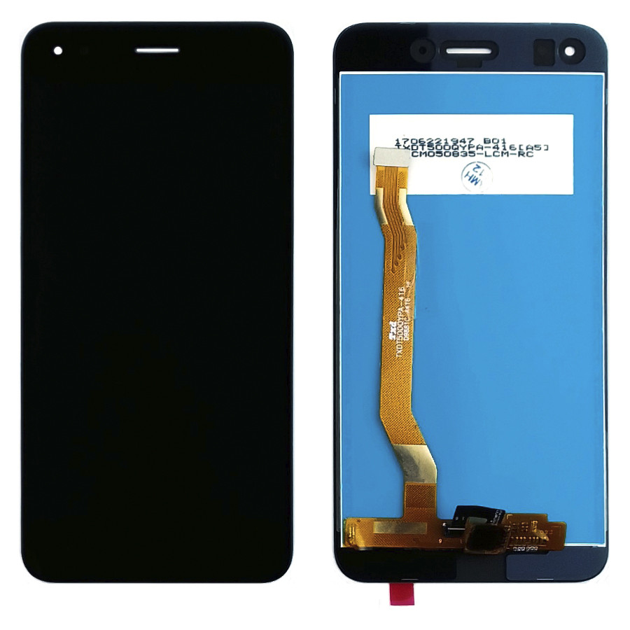 Дисплей (екран) Huawei Nova Lite 2017 SLA-L22, Y6 Pro 2017, P9 Lite mini з тачскріном (чорний Оригінал), фото 1