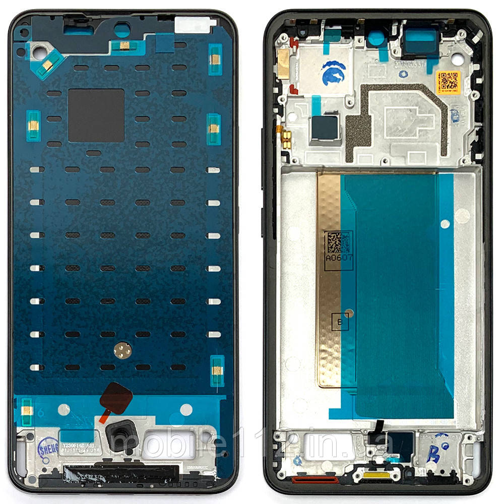 Рамка дисплея Xiaomi 13T 13T Pro, Redmi K60 Ultra чорна оригінал Китай