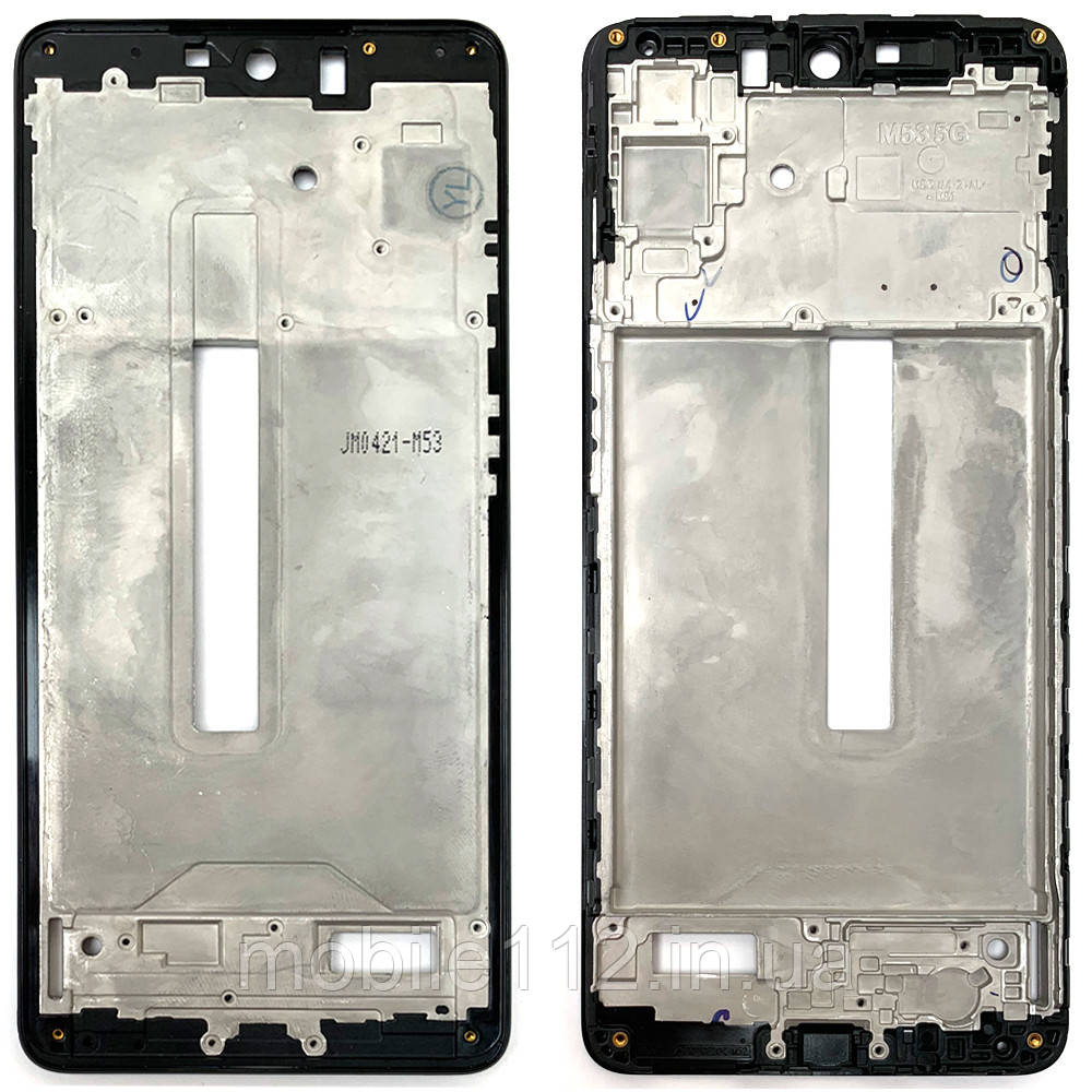 Рамка дисплея Samsung Galaxy M53 (чорна), фото 1