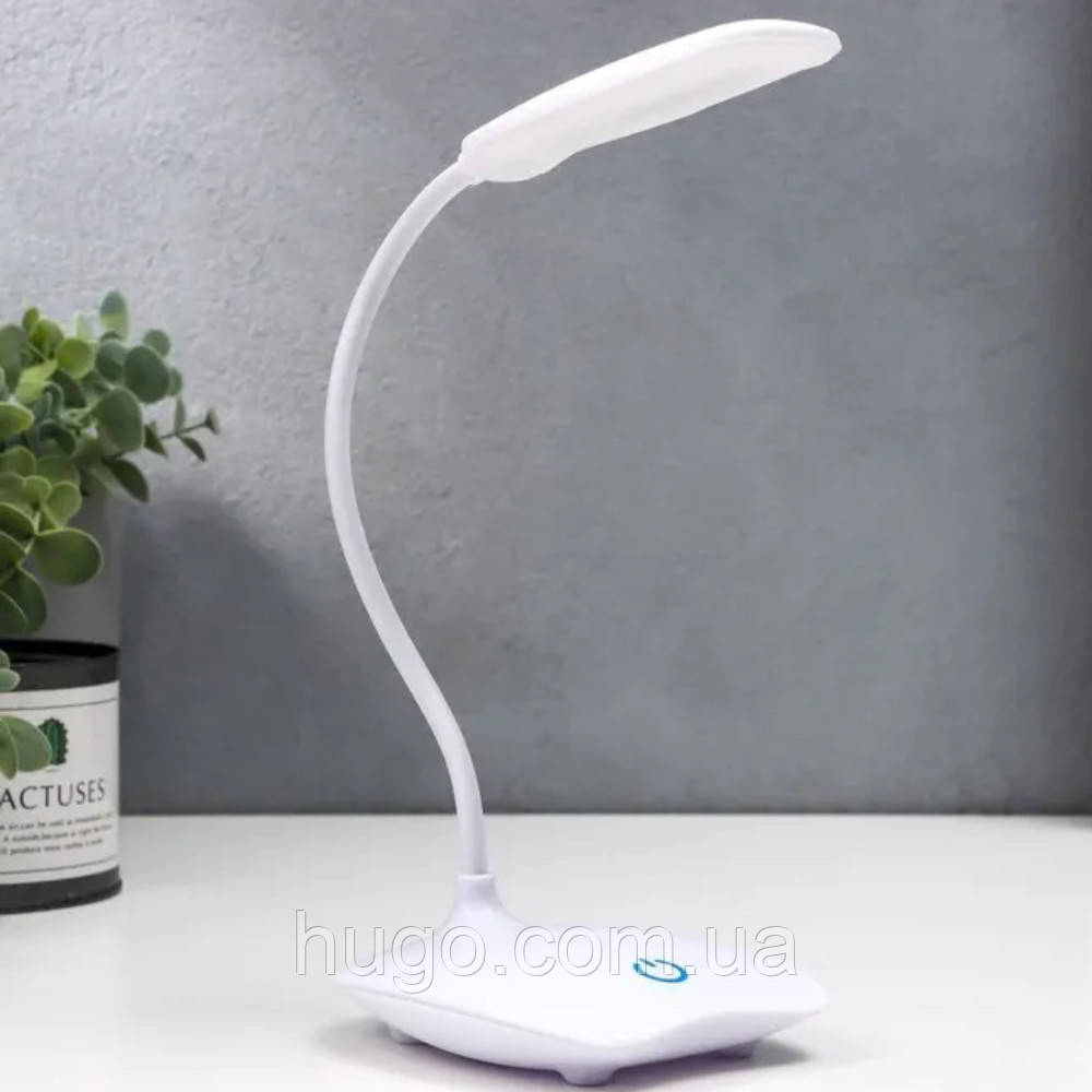 Настільна гнучка Led лампа з акумулятором Lova eye Soft light Reading eye lamp / Світлодіодна лампа, фото 1