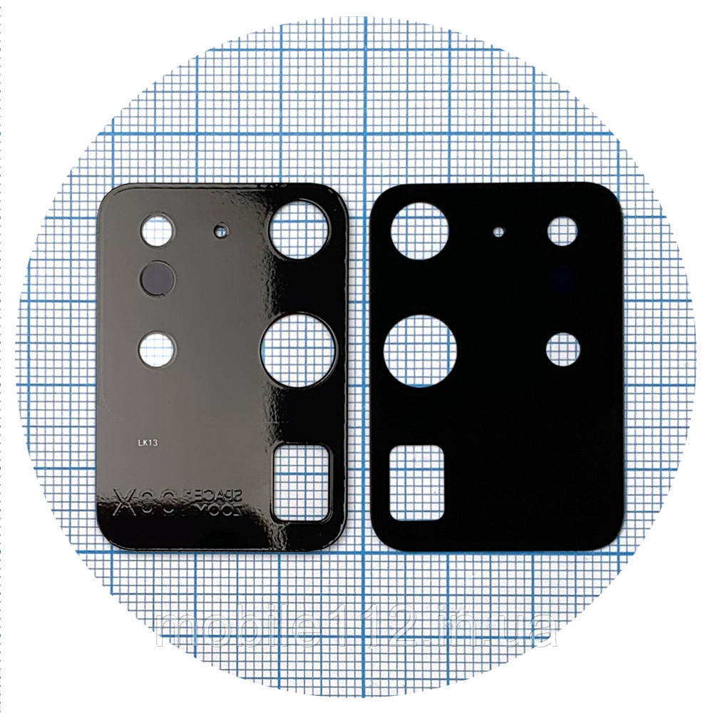 Скло камери Samsung Galaxy S20 Ultra G988 (чорне), фото 1