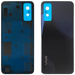 Задня кришка Vivo Y20 (чорна Оригінал)