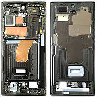 Рамка дисплея Samsung Galaxy S23 Ultra сіра Graphite оригінал 100% розбирання - зняте