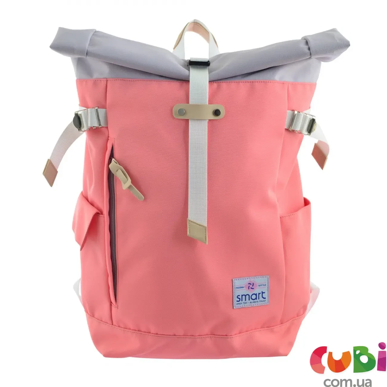 Рюкзак Smart Roll-top T-69 Peach , 557508"