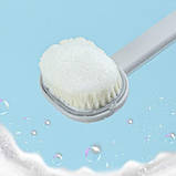 Щітка для душу з ємністю для миючого Сіра, фото 7