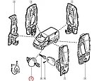 Кришка палітрного бака Renault Trafic 2, Opel Vivaro A (2000-2014), 7701471585, 4501308, фото 5