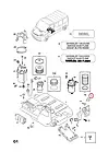 Кришка палітрного бака Renault Trafic 2, Opel Vivaro A (2000-2014), 7701471585, 4501308, фото 6