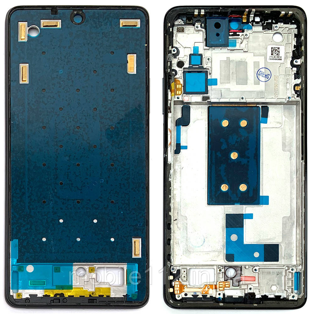 Рамка дисплея Xiaomi 11T, 11T Pro чорна оригінал Китай
