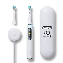 Oral-B iO Series 9 White Alabaster STARTER PACK Електрична зубна щітка