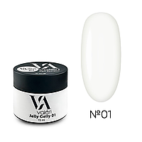 МОЛОЧНИЙ ГЕЛЬ ДЛЯ НАРОЩУВАННЯ VALERI JELLY GELLY №01 15 МЛ
