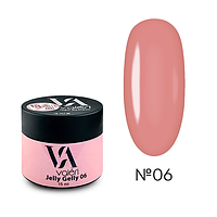 ГЕЛЬ ЖЕЛЕ ДЛЯ НІГТІВ VALERI JELLY GELLY No06 РОЖИВИЙ 15 МЛ