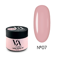 ГЕЛЬ ЖЕЛЕ ДЛЯ НІГТІВ VALERI JELLY GELLY №07 РОЖЕВИЙ 15 МЛ