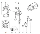 Паливний фільтр H=120 мм Renault Trafic 2, Opel Vivaro A (2000-2014) 1.9/2.0/2.5dci, 7701207667, 4411637, фото 3