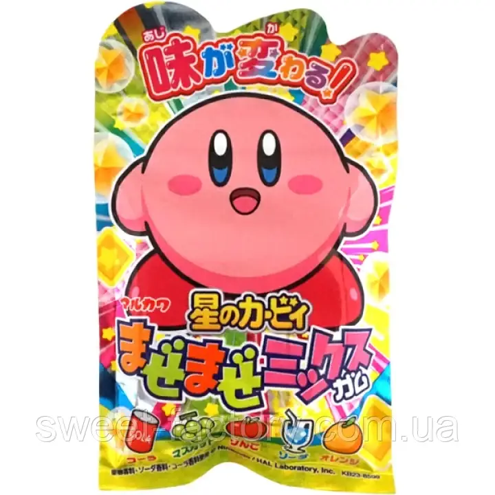 Жуйки Kirby Star Maze Chewing Gums 47g, фото 1
