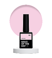 NAILSOFTHEDAY Bottle gel 02 – надміцний гель (блідно-рожевий), 10 мл
