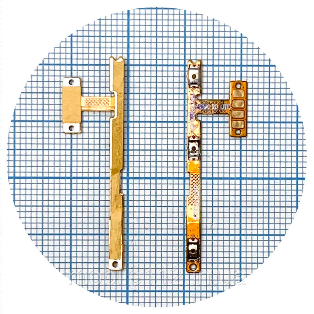 Шлейф Motorola Edge 20 Lite XT2139-1 з кнопкою включення та кнопками гучності, фото 1