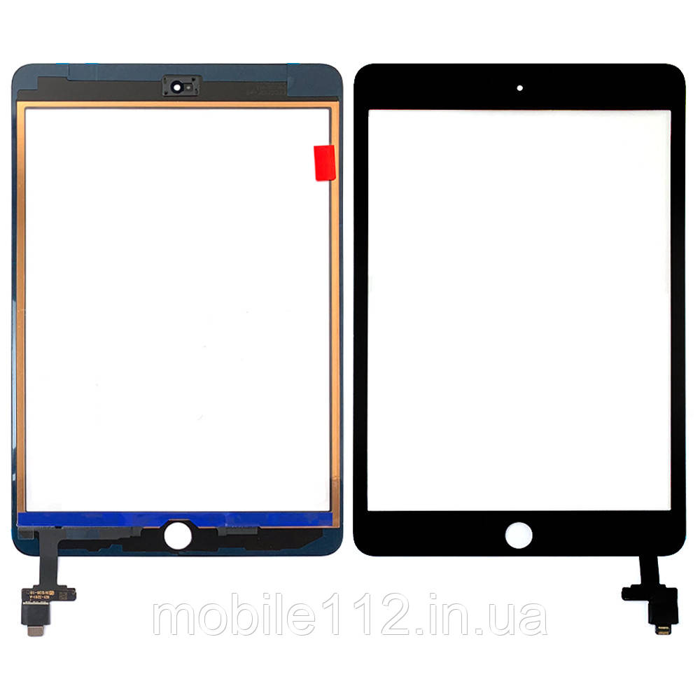 Сенсор (тачскрін) Apple iPad Mini 3 A1599 A1600 чорний оригінал Китай